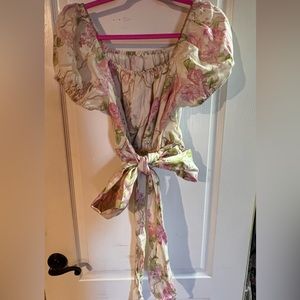 Like new spell and the gypsy crop top rose garden party